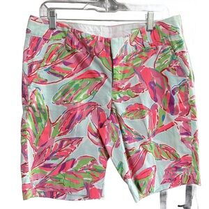 Lilly Pulitzer Tropical Shorts Size 8